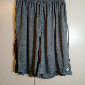Brookly Jax Men's 3XL Gray/Black Athletic Shorts Joggers (0758G2)